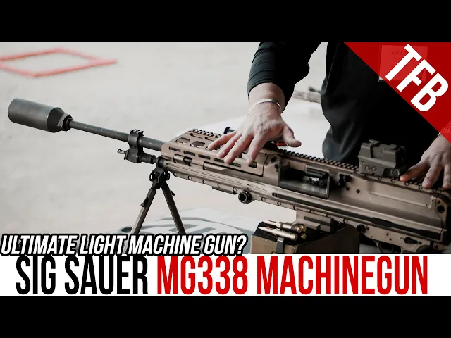 sig s ultimate machine gun: the mg338 mini-documentary